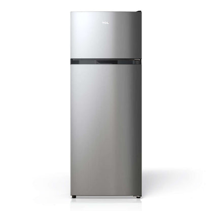 TCL 22 in. 7.3 Cu. Ft. Compact Top Freezer Refrigerator in Silver (TRT07T4AL)
