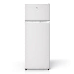 TCL 22 in. 7.3 Cu. Ft. Compact Top Freezer Refrigerator in White (TRT07T4AW) front.