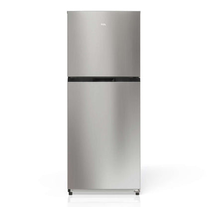 TCL 24 in. 10.1 Cu. Ft. Top Freezer Refrigerator in Silver (TRT10T4AL)