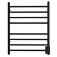 Kingston Brass Templeton Wall Mount Hardwired or Plug-In Towel Warmer Matte Black