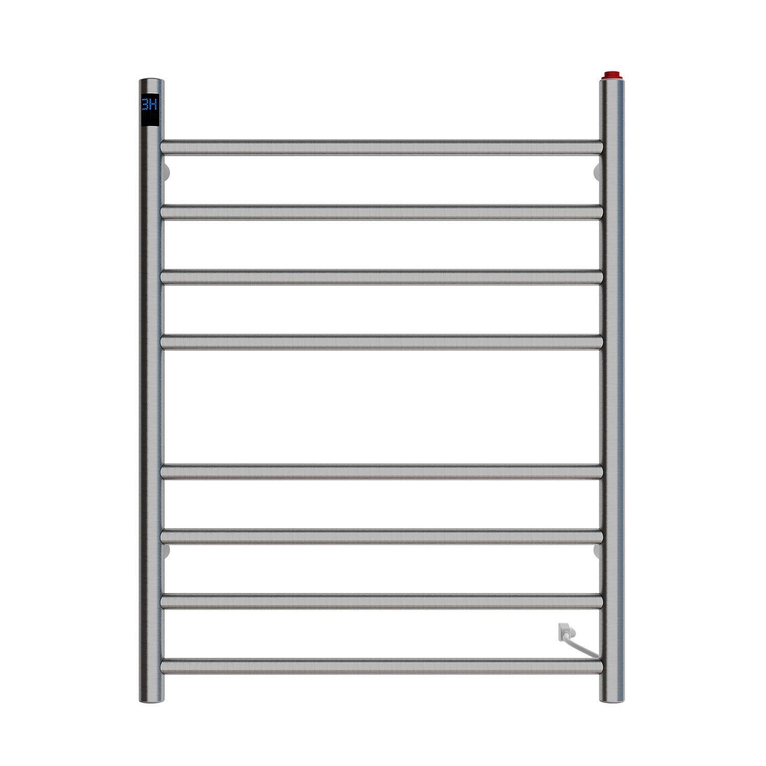Kingston Brass Templeton Wall Mount Hardwired or Plug-In Towel Warmer Brushed Nickel