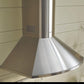 Faber Tender Wall Mount Range Hood with Size Options in Stainless Steel