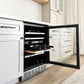 ZLINE 24 in. Monument Dual Zone 44-Bottle Wine Cooler in Stainless Steel (RWV-UD-24)