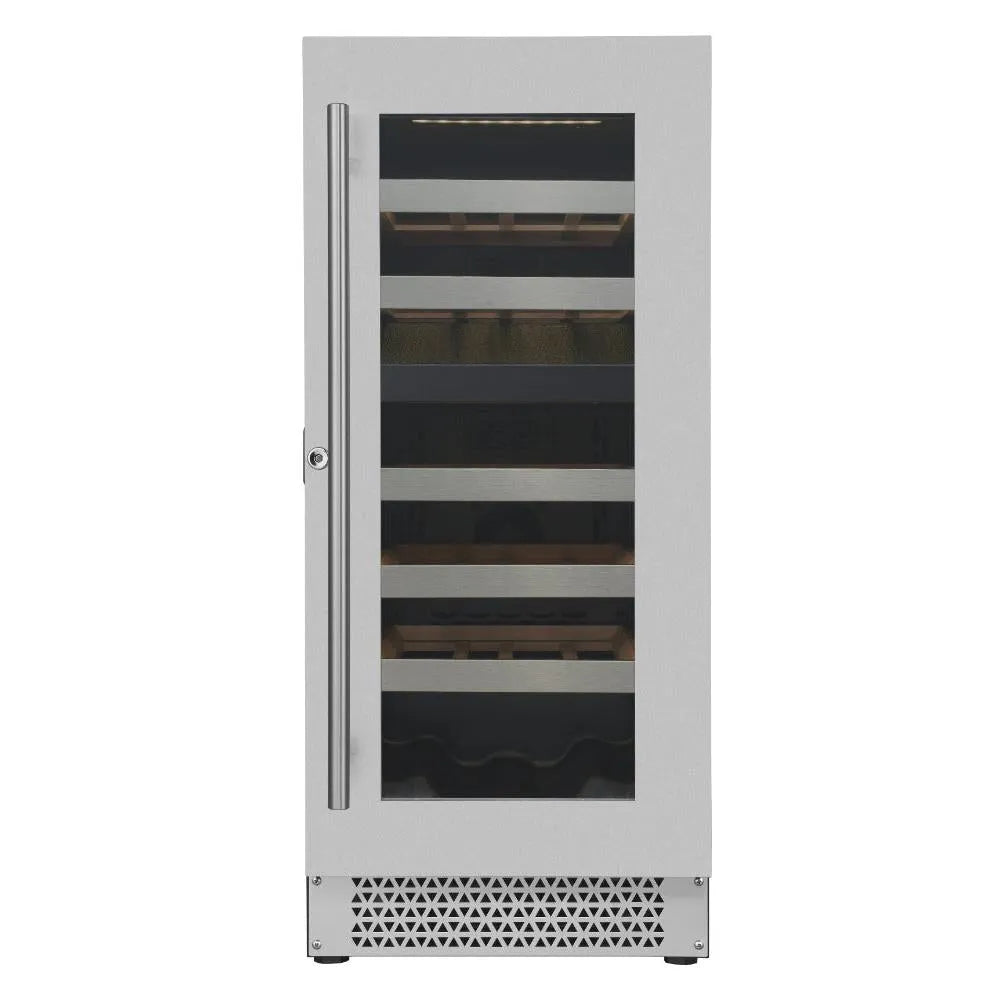 Cavavin Vinoa Collection - 15 in. Wine Cooler in Stainless Steel - 24 Bottle (V-024WDZ)