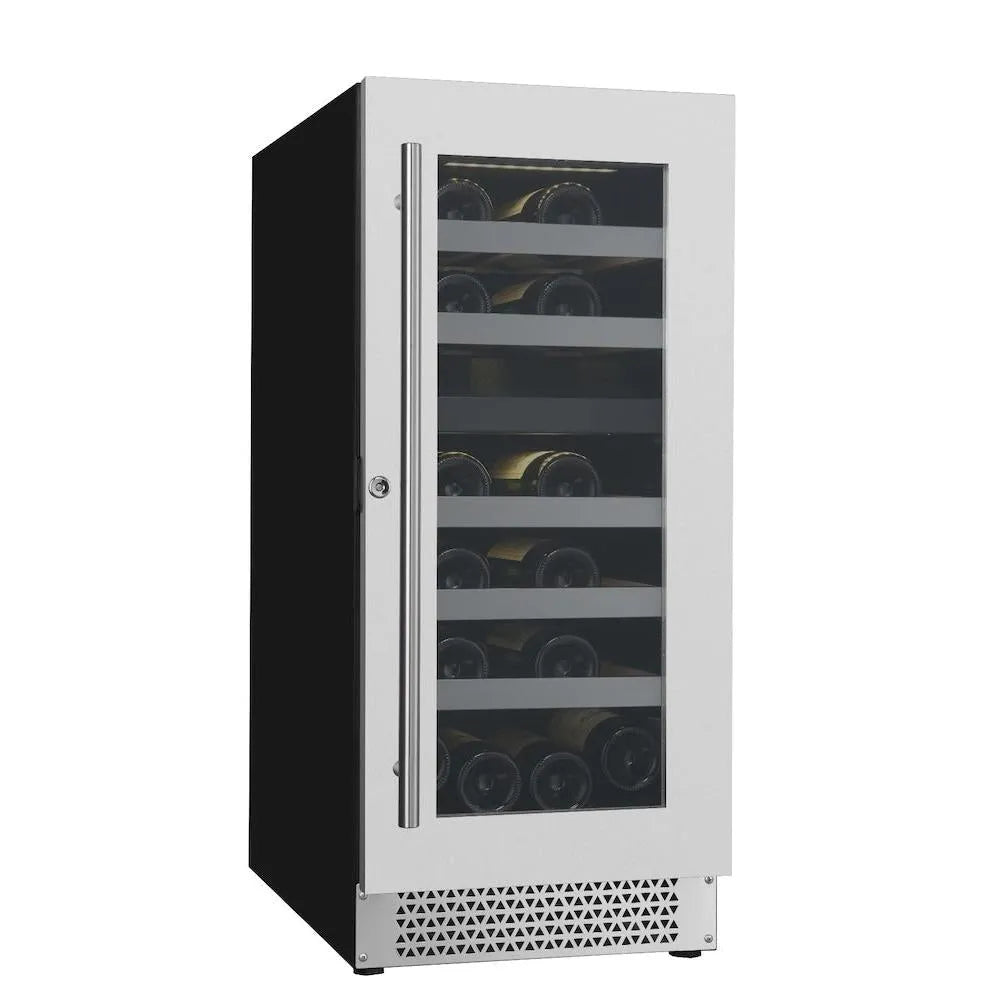 Cavavin Vinoa Collection 15 in. Wine Cooler in Stainless Steel - 24 Bottle (V-024WDZ)