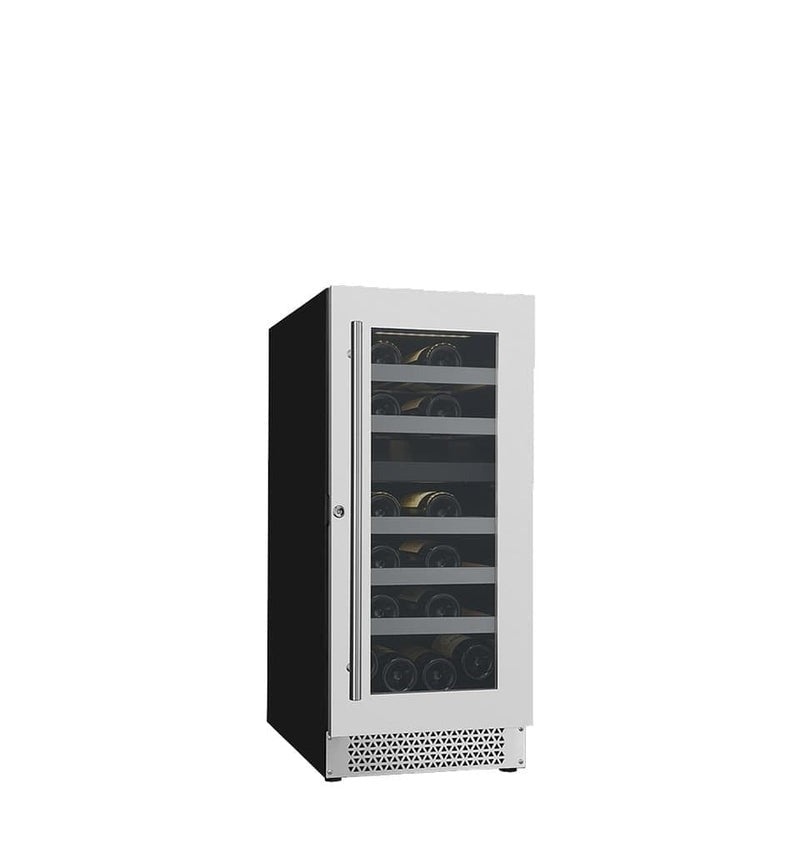 Cavavin Vinoa Collection - 15 in. Wine Cooler in Stainless Steel - 24 Bottle (V-024WDZ)