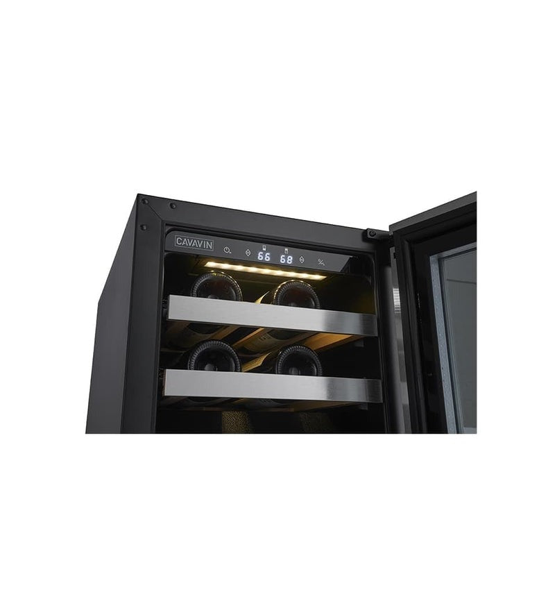 Cavavin Vinoa Collection - 15 in. Wine Cooler in Stainless Steel - 24 Bottle (V-024WDZ)