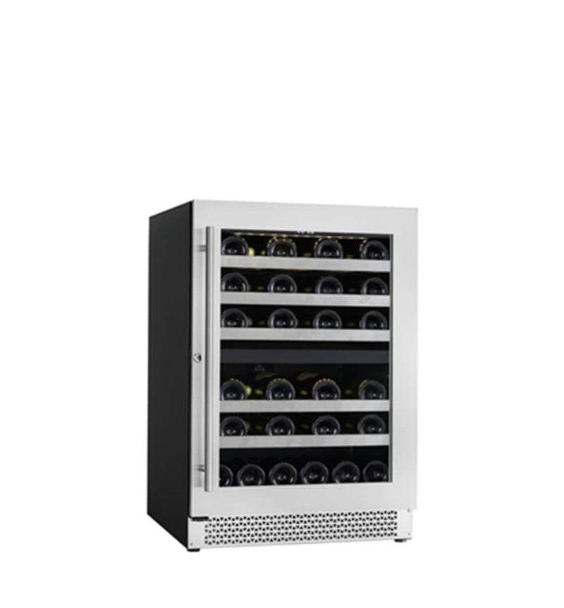 Cavavin Vinoa Collection - 24 in. Wine Cooler in Stainless Steel - 41 Bottle (V-041WDZ)