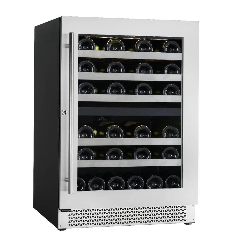 Cavavin Vinoa Collection 24 in. Wine Cooler in Stainless Steel - 41 Bottle (V-041WDZ)