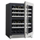 Cavavin Vinoa Collection 24 in. Wine Cooler in Stainless Steel - 41 Bottle (V-041WDZ)
