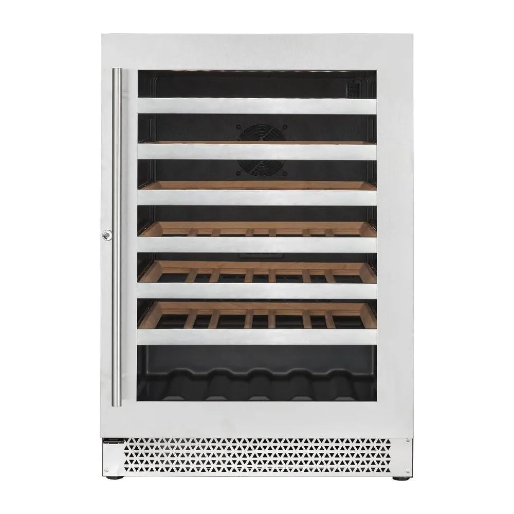 Cavavin Vinoa Collection - 24 in. Wine Cooler in Stainless Steel - 48 Bottle (V-048WSZ)