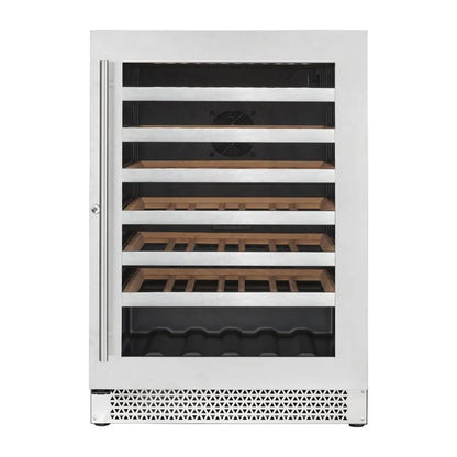 Cavavin Vinoa Collection - 24 in. Wine Cooler in Stainless Steel - 48 Bottle (V-048WSZ)