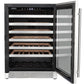 Cavavin Vinoa Collection 24 in. Wine Cooler in Stainless Steel - 48 Bottle (V-048WSZ)