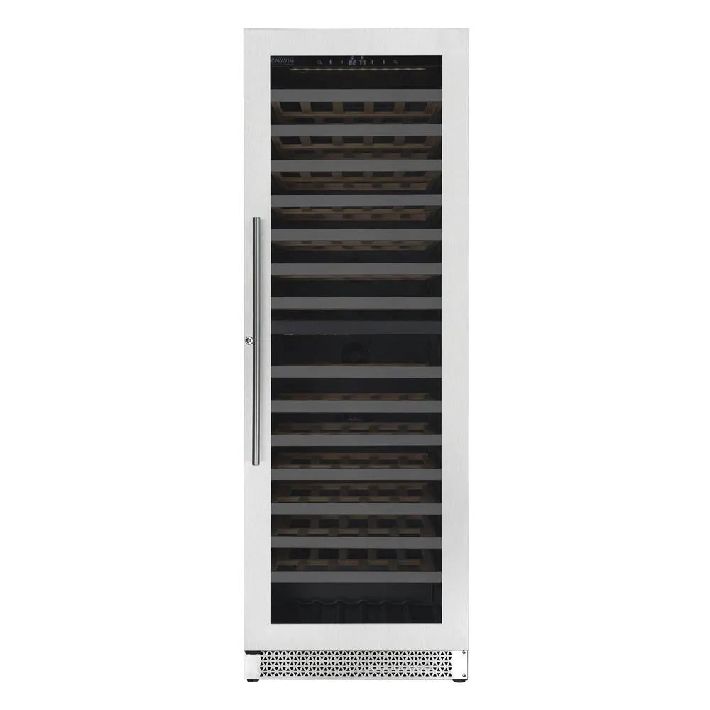 Cavavin Vinoa Collection - 24 in. Wine Cooler in Stainless Steel - 153 Bottle (V-153WDZ)