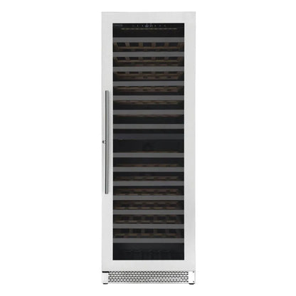 Cavavin Vinoa Collection - 24 in. Wine Cooler in Stainless Steel - 153 Bottle (V-153WDZ)