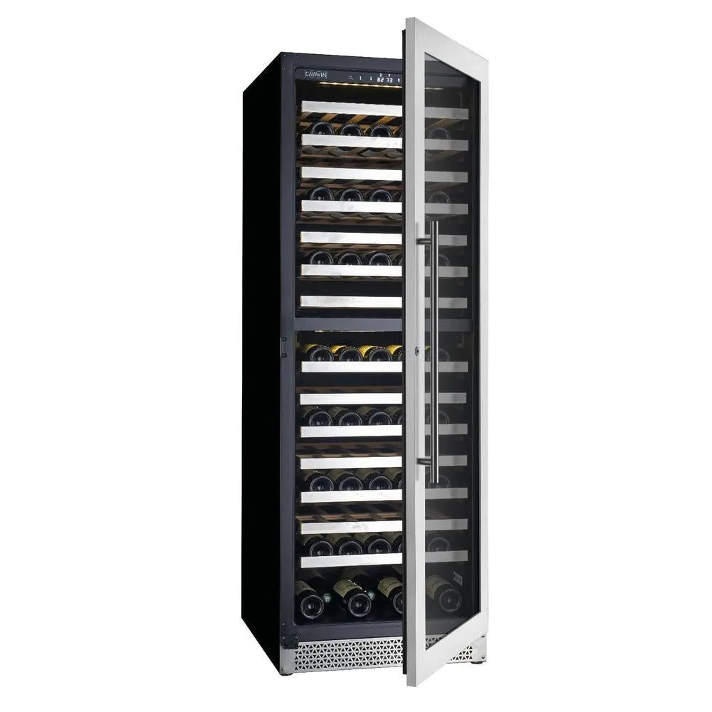Cavavin Vinoa Collection 24 in. Wine Cooler in Stainless Steel - 153 Bottles (V-153WDZ)