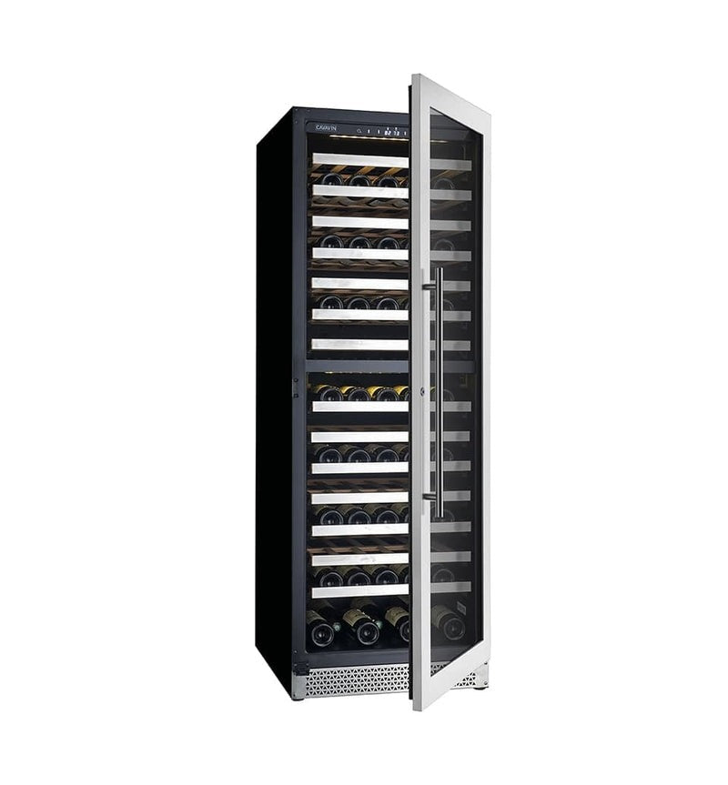 Cavavin Vinoa Collection - 24 in. Wine Cooler in Stainless Steel - 153 Bottle (V-153WDZ)