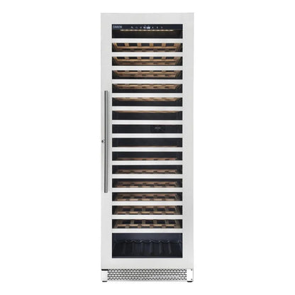 Cavavin Vinoa Collection 24 in. Wine Cooler in Stainless Steel - 163 Bottle (V-163WSZ)