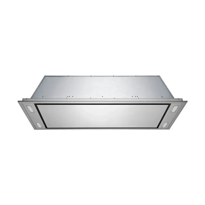VICTORY Horizon 42 Inch 900 CFM Flush Ceiling Mount Range Hood in Stainless Steel 