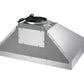 VICTORY Twister 750 CFM Wall Mount Range Hood in Stainless Steel
