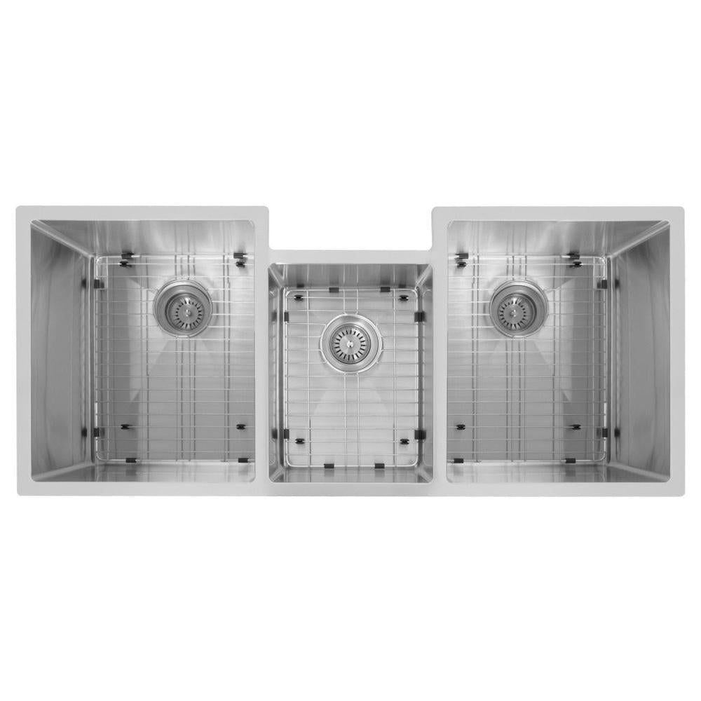 ZLINE 45 in. Breckenridge Undermount Triple Bowl Kitchen Sink (SLT-45) above.