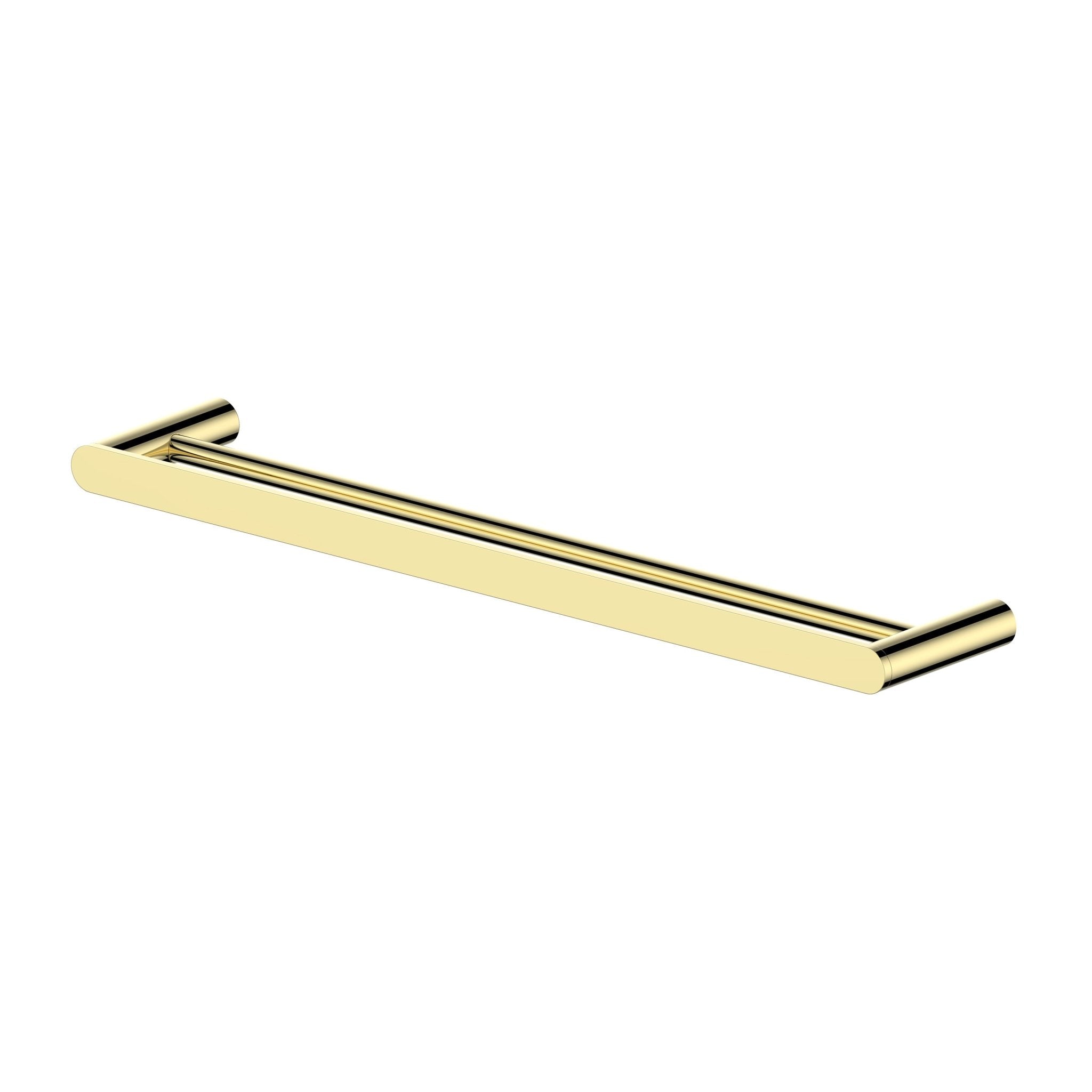 ZLINE Crystal Bay Double Towel Rail in Polished Gold