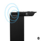 ZLINE Ducted Vent Wall Mount Range Hood in Black Stainless Steel with Built-in ZLINE CrownSound Bluetooth Speakers (BSKBNCRN-BT) 