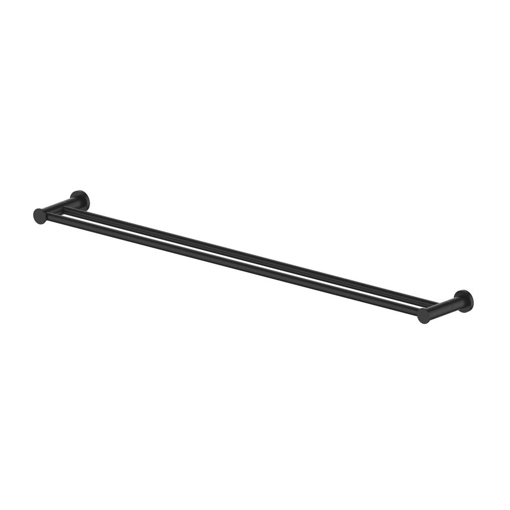 ZLINE Emerald Bay Double Towel Rail in Matte Black