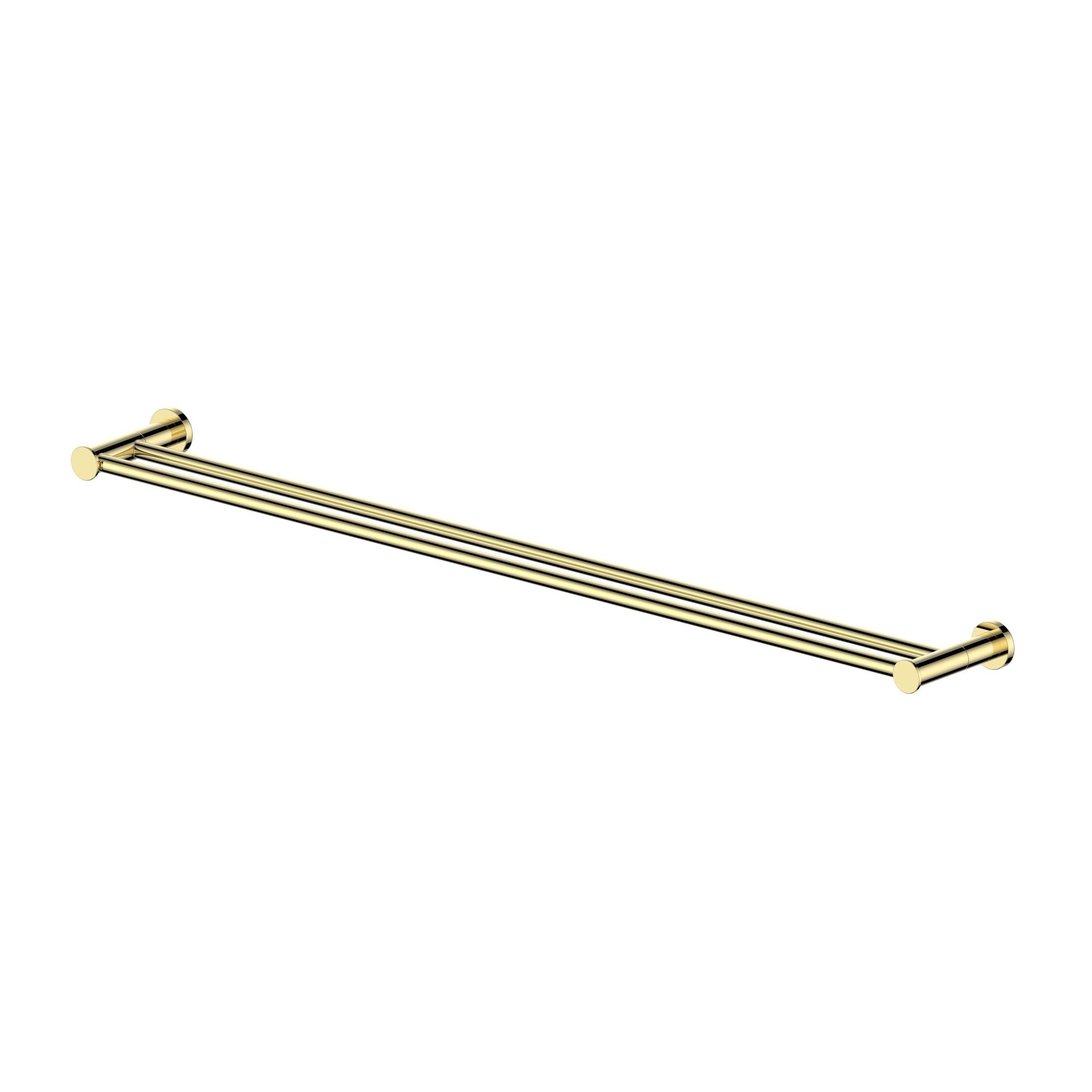ZLINE Emerald Bay Double Towel Rail in Polished Gold