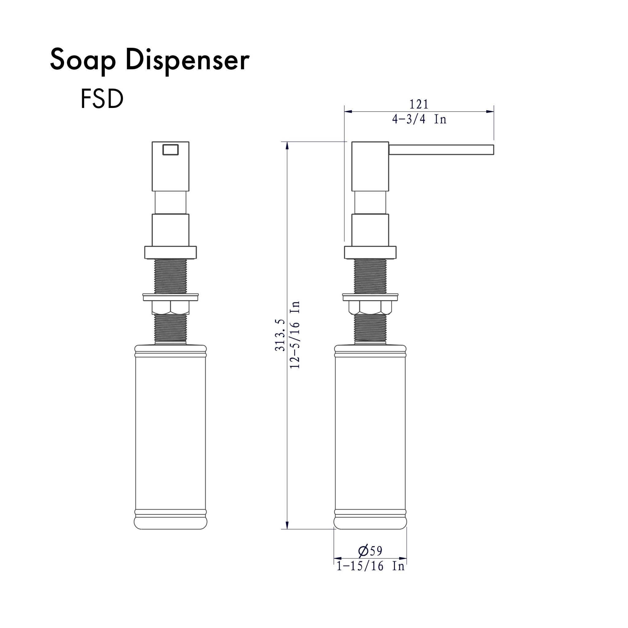 ZLINE Faucet Soap Dispenser (FSD) 