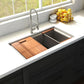 ZLINE 30 in. Garmisch Undermount Single Bowl Kitchen Sink with Bottom Grid and Accessories with Color Options (SLS-30)