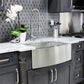 ZLINE 30 in. Zermatt Farmhouse Apron Mount Single Bowl Kitchen Sink with Bottom Grid and Color Options (SAS-30)