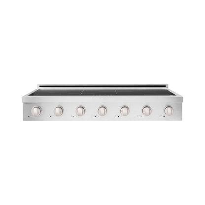 ZLINE 48 in. Paramount Induction Rangetop with 7 Element Cooktop in Satin Stainless Steel (SINRTS-48)