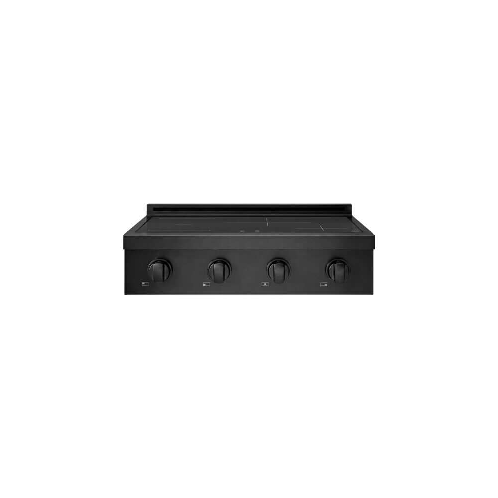 ZLINE 30 in. Paramount Induction Rangetop with 4 Element Cooktop in Black Stainless Steel (SINRTB-30) main image.