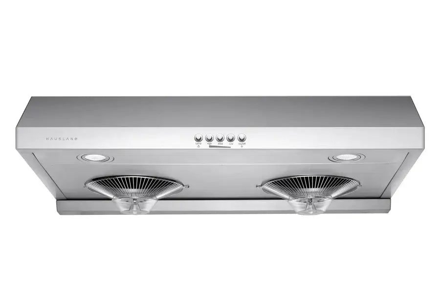 Hauslane Chef 30 in. Ducted Stainless Steel Under Cabinet Range Hood (UC-C100SS-30) front.