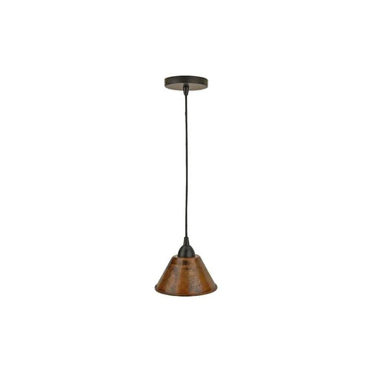 Premier Copper Hammered Copper Cone Pendant Lights