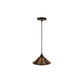 Premier Copper Hammered Copper Cone Pendant Lights