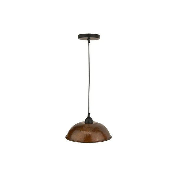 Premier Copper Hammered Copper Dome Pendant Light – The Range Hood