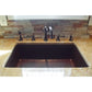 Premier Copper Hammered Copper Single Basin Kitchen Sink