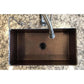 Premier Copper Hammered Copper Single Basin Kitchen Sink