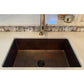 Premier Copper Hammered Copper Single Basin Kitchen Sink