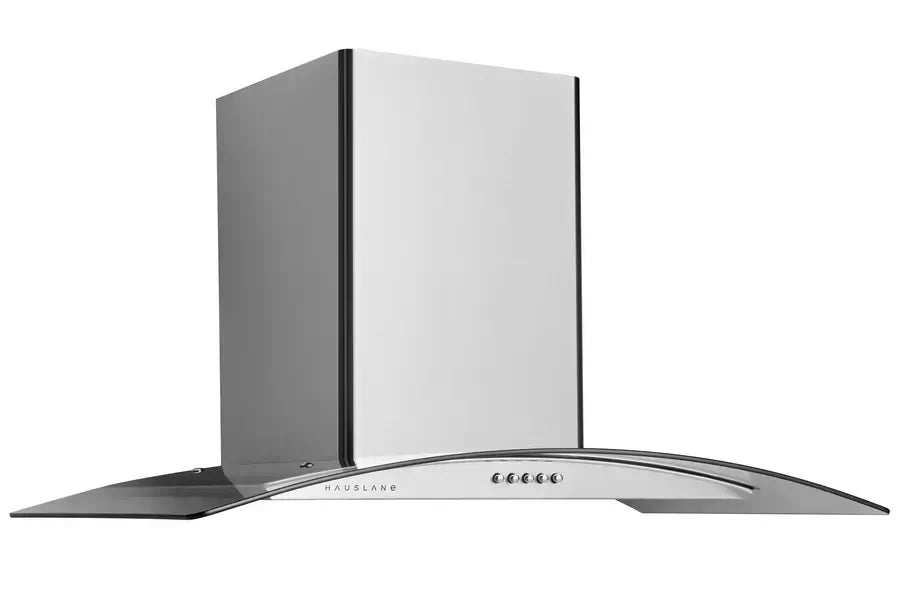 Hauslane Chef Convertible Stainless Steel Wall Mount Range Hood with Size Options (WM-600SS) side.