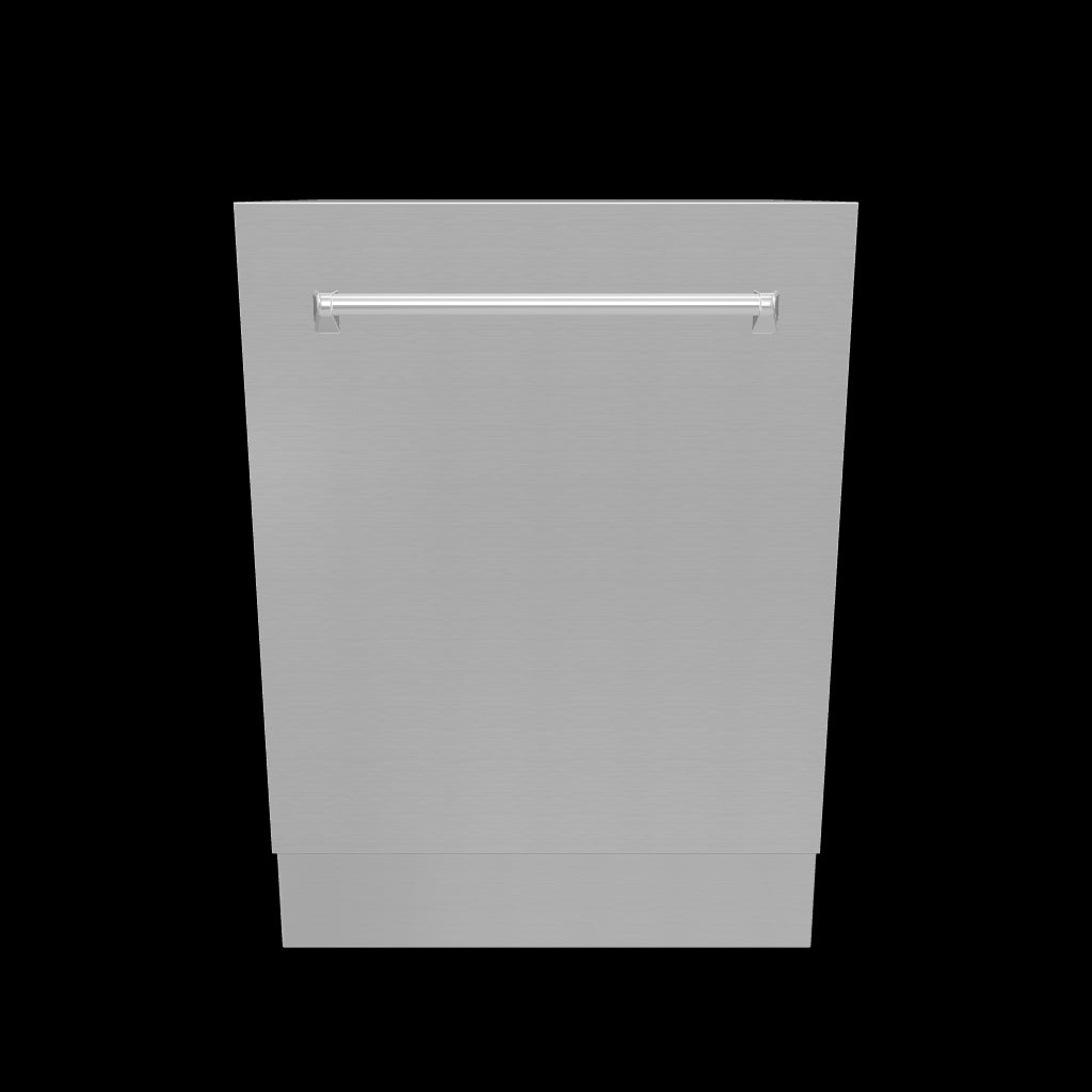 ZLINE 24 in. Tallac Series 3rd Rack Tall Tub Dishwasher in Stainless Steel, 51dBa (DWV-304-24) 3D model.