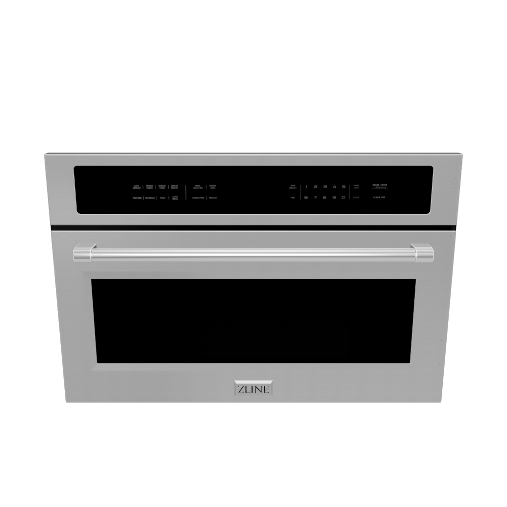 ZLINE 30 in. 1.2 cu. ft. Stainless Steel Built-In Microwave Drawer (MWD-30) 3D model.