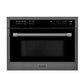 ZLINE 24 in. Stainless Steel Built-in Convection Microwave Oven with Speed and Sensor Cooking (MWO-24)