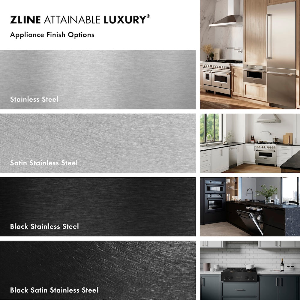 ZLINE 48 in. 6.7 cu. ft. Classic Dual Fuel Range with 8 Burner DuoPro™ Cooktop and Dual Ovens in Satin Stainless Steel, Open Box-Great Condition