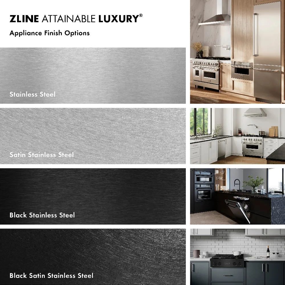 ZLINE 48 in. 6.7 cu. ft. Paramount Double Oven Gas Range with 8 Burner Cooktop in Stainless Steel, Open Box-Great Condition