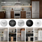 ZLINE Autograph Edition 24 in. Monument Series 3rd Rack Dishwasher with Auto Door Open Drying, 44dBa, Panel Ready with Matte Black Handle (DWMTZ-24-MB)