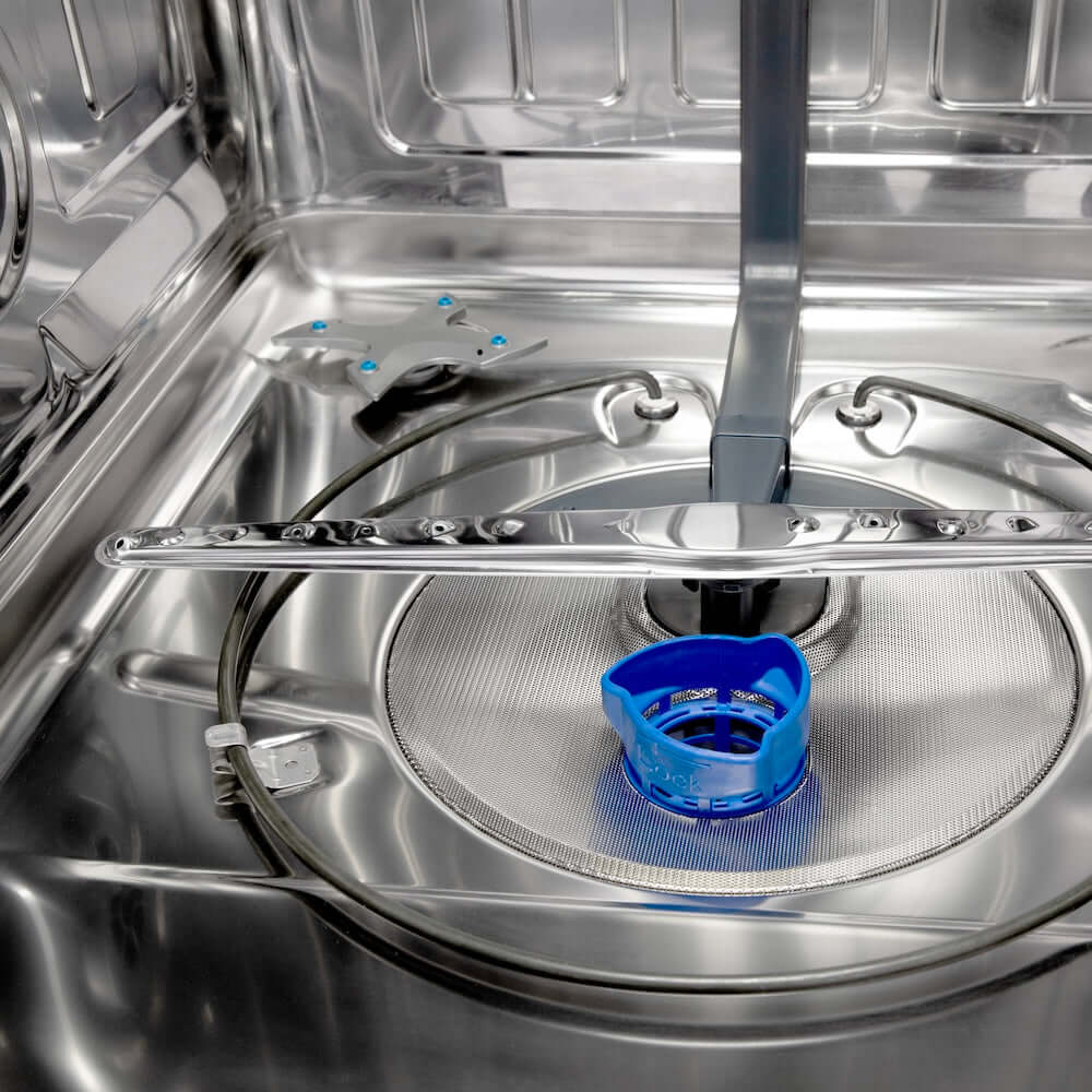 Bottom sprayer inside ZLINE Autograph Edition Monument dishwasher.