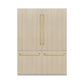 ZLINE Autograph Edition 60 in. 32.2 cu. ft. Panel Ready French Door Built-In Bottom Freezer Refrigerator with Water Dispenser and Ice Maker with Champagne Bronze Accents (RBIVZ-60-CB)